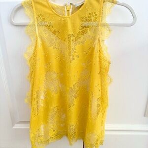 Carven Sunlit Lace Top